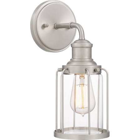 Quoizel Ludlow Wall 1 Light Brushed Nickel LUD8605BN